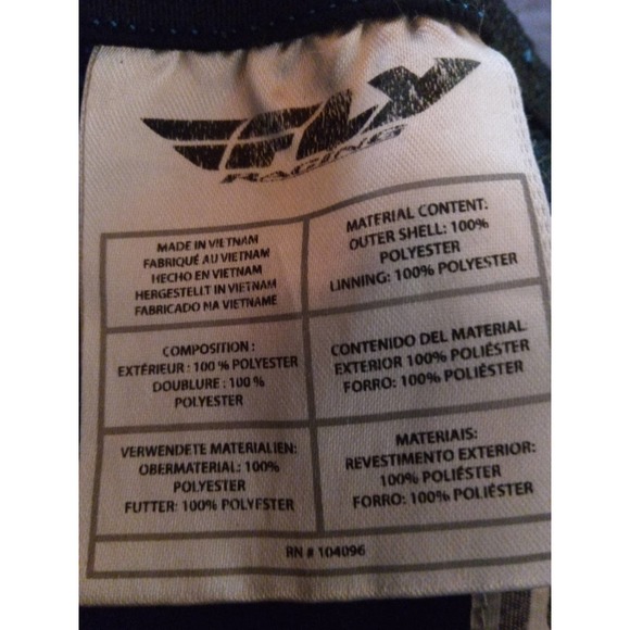 Youth, Size 32 Waist, F-16 Fly Racing Pants - Picture 7 of 8